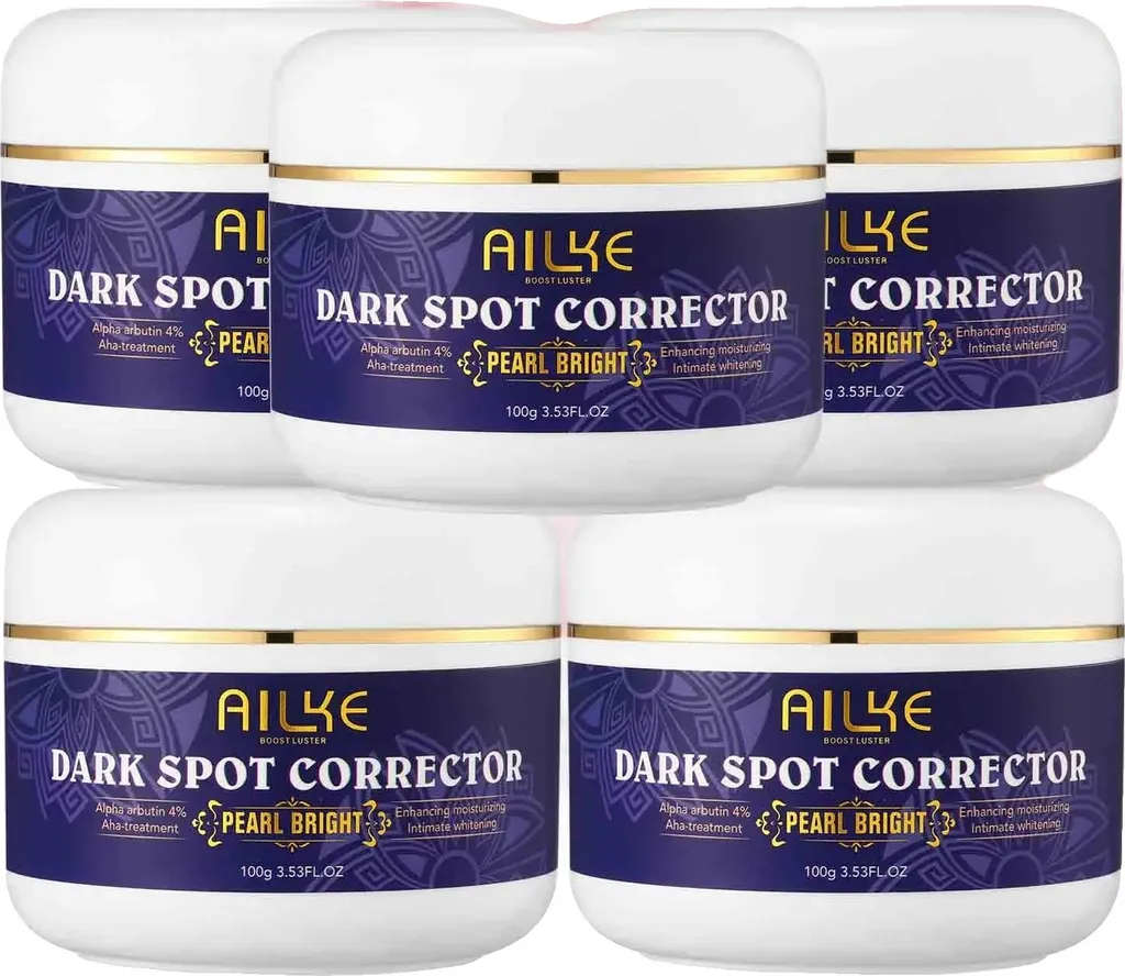 AILKE Set Viso Glutatione: Addio Macchie Scure | Kit 5 Pezzi Completo