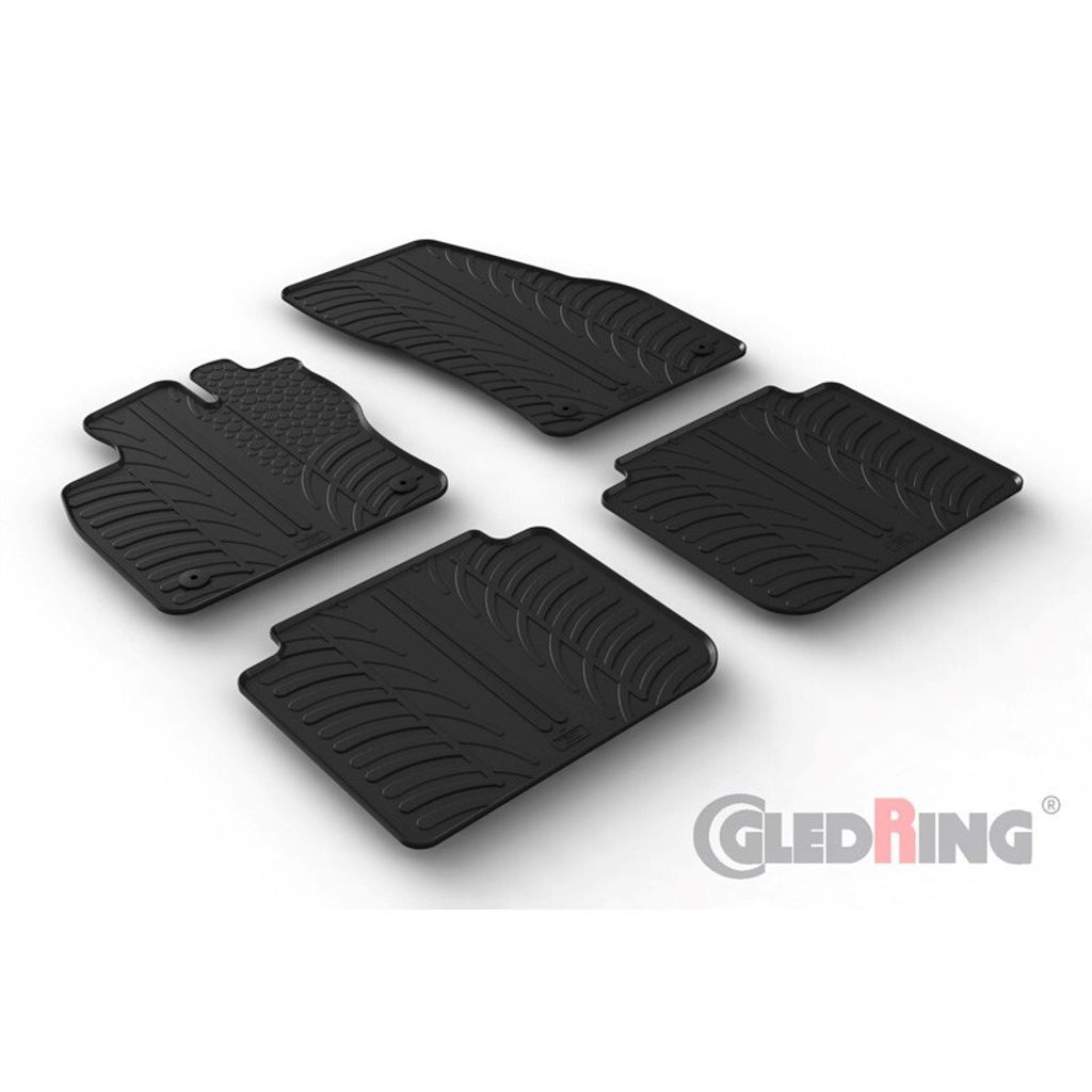 Gumové autokoberce Gledring Seat Tarraco 2018-2024 Obrázok produktu 