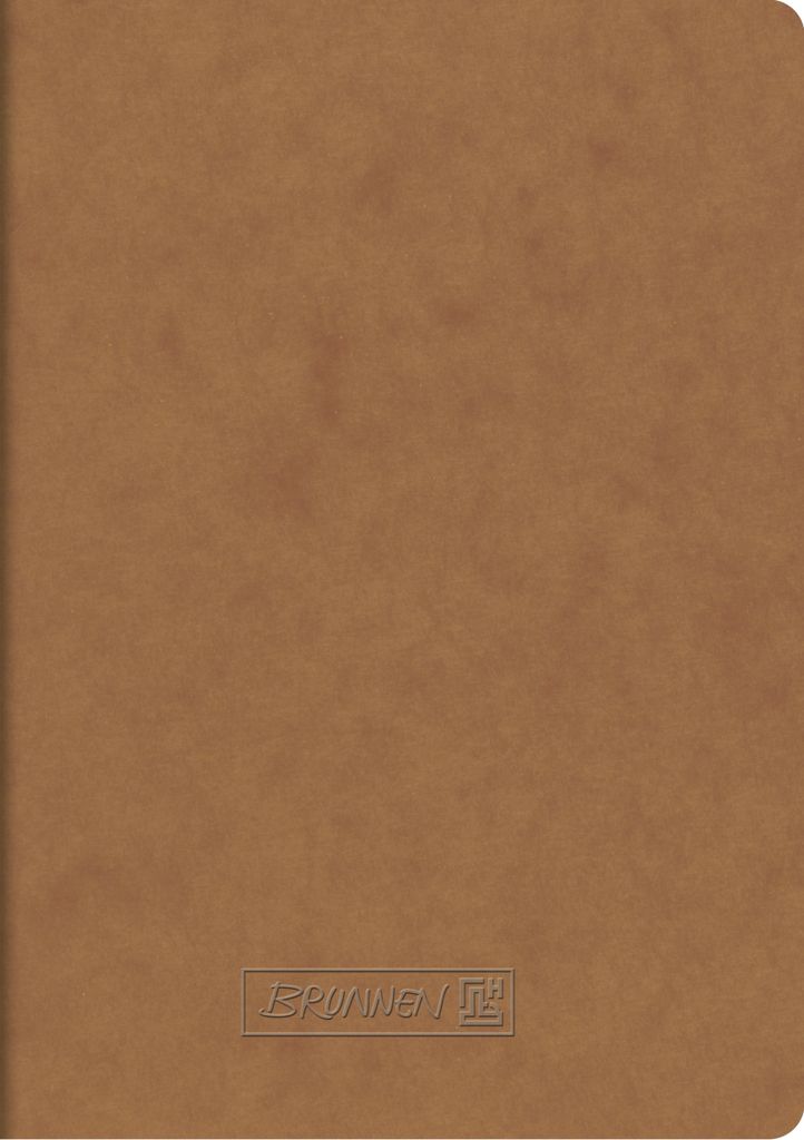 BRUNNEN 104350870 Heft A5 40Bl dot br