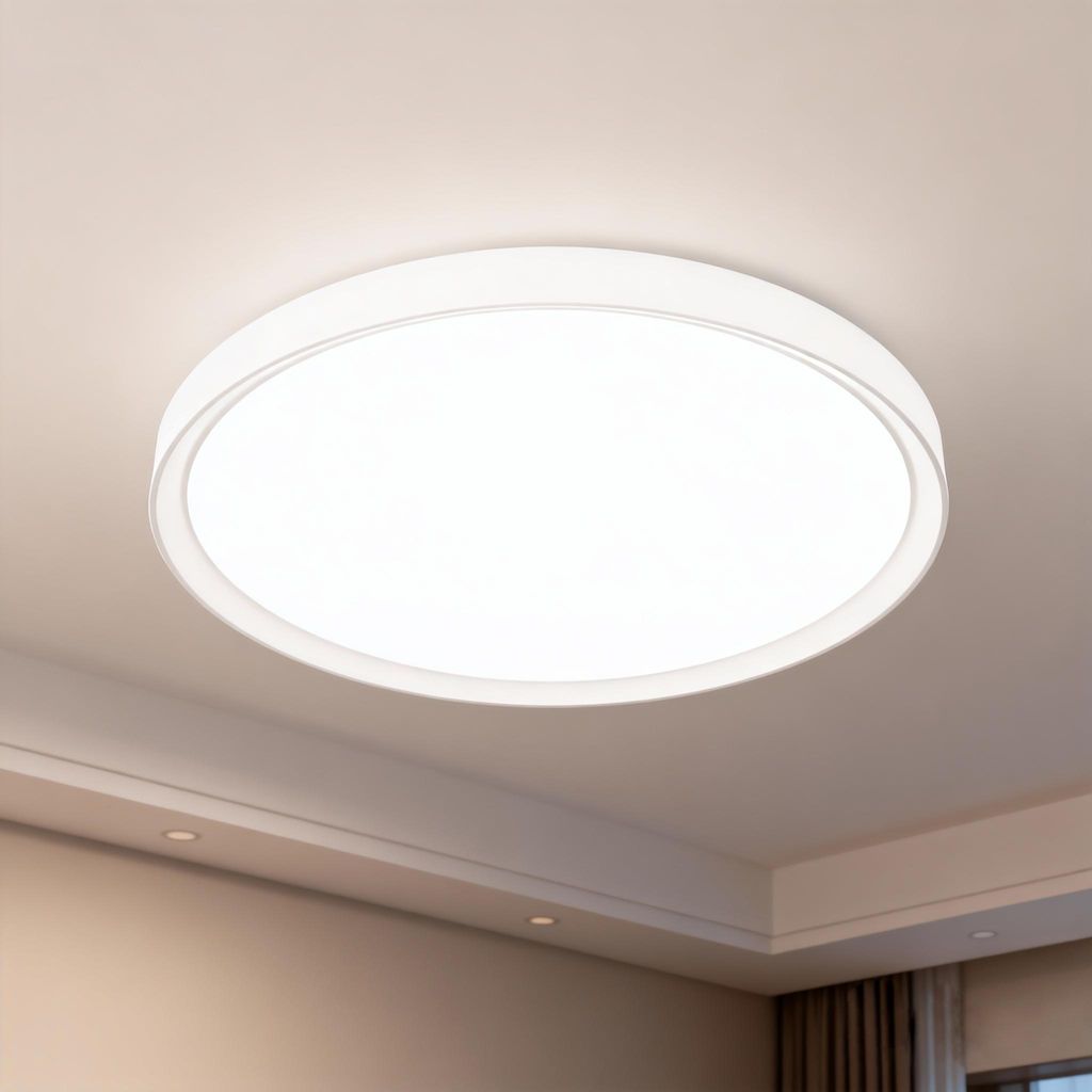 LZQ LED Deckenleuchte Rund 36W Ø28,5 cm, IP44, Wasserfest, Produktbild 