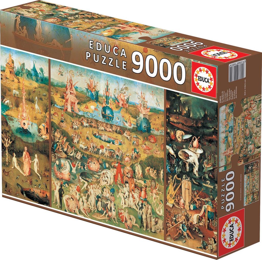 Puzzle XXL Il Giardino delle Delizie Terrene 14831 Immagine del prodotto 
