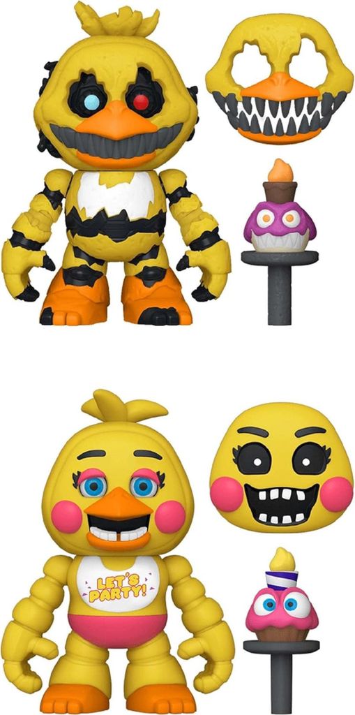 Funko Snaps! FNAF Spielzeug Chica und Nightmare 10cm 2pa