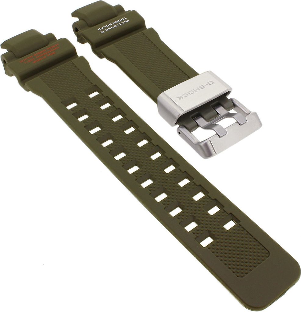 Casio G-Shock Ersatzband | Uhrenarmband Resin grün GW-A1100KH