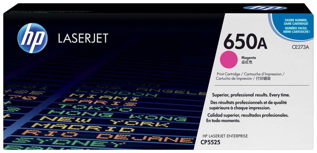 HP 650A Magenta Original LaserJet Tonerkartusche, 15000 Produktbild 