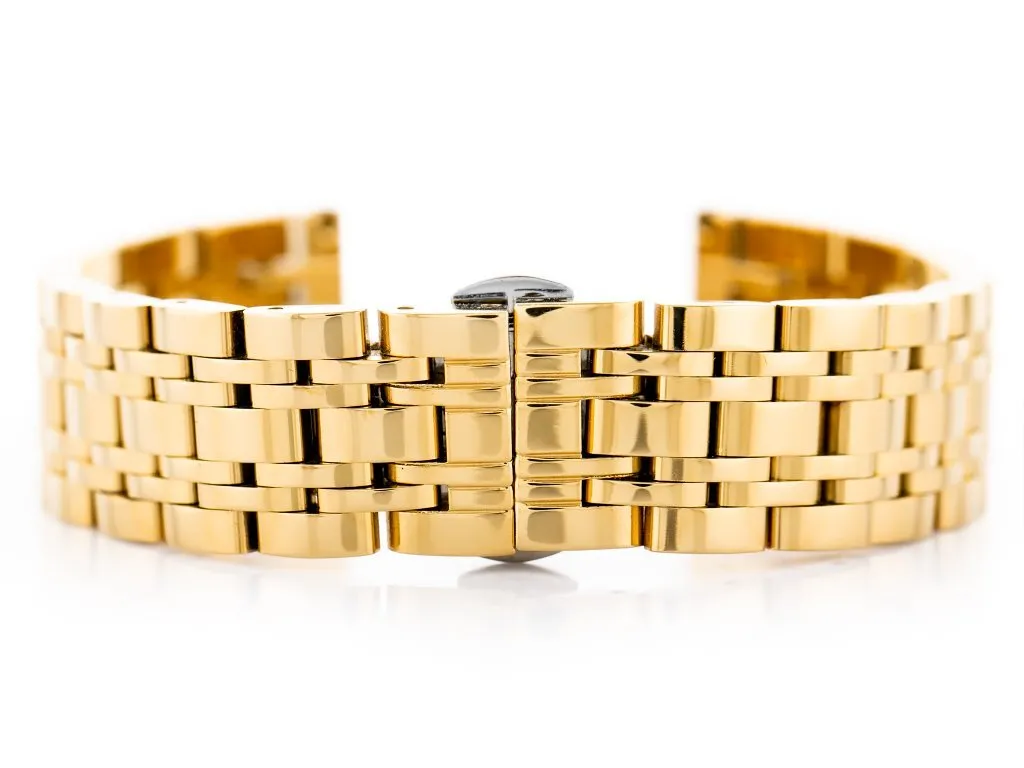Bracelet Or 22 mm Pacific Modèle 5 : Ne Ternit Pas, Confort Maximal
