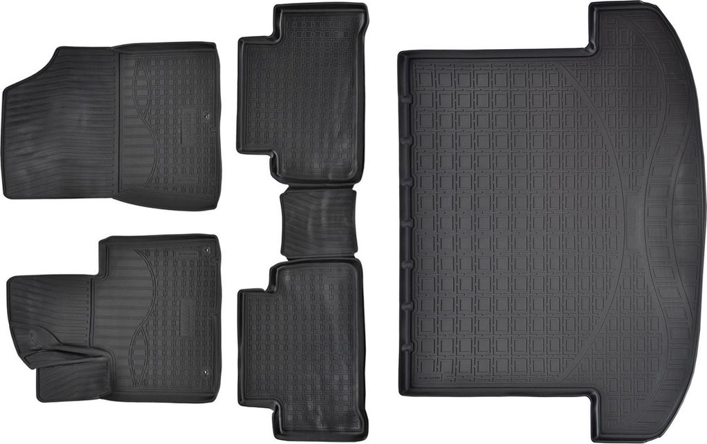 3D Gummimatten Kofferraumwanne Für Kia Sorento 4 MQ4 Ab Produktbild 