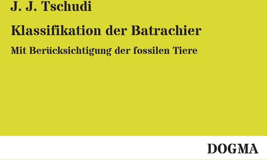 Klassifikation der Batrachier