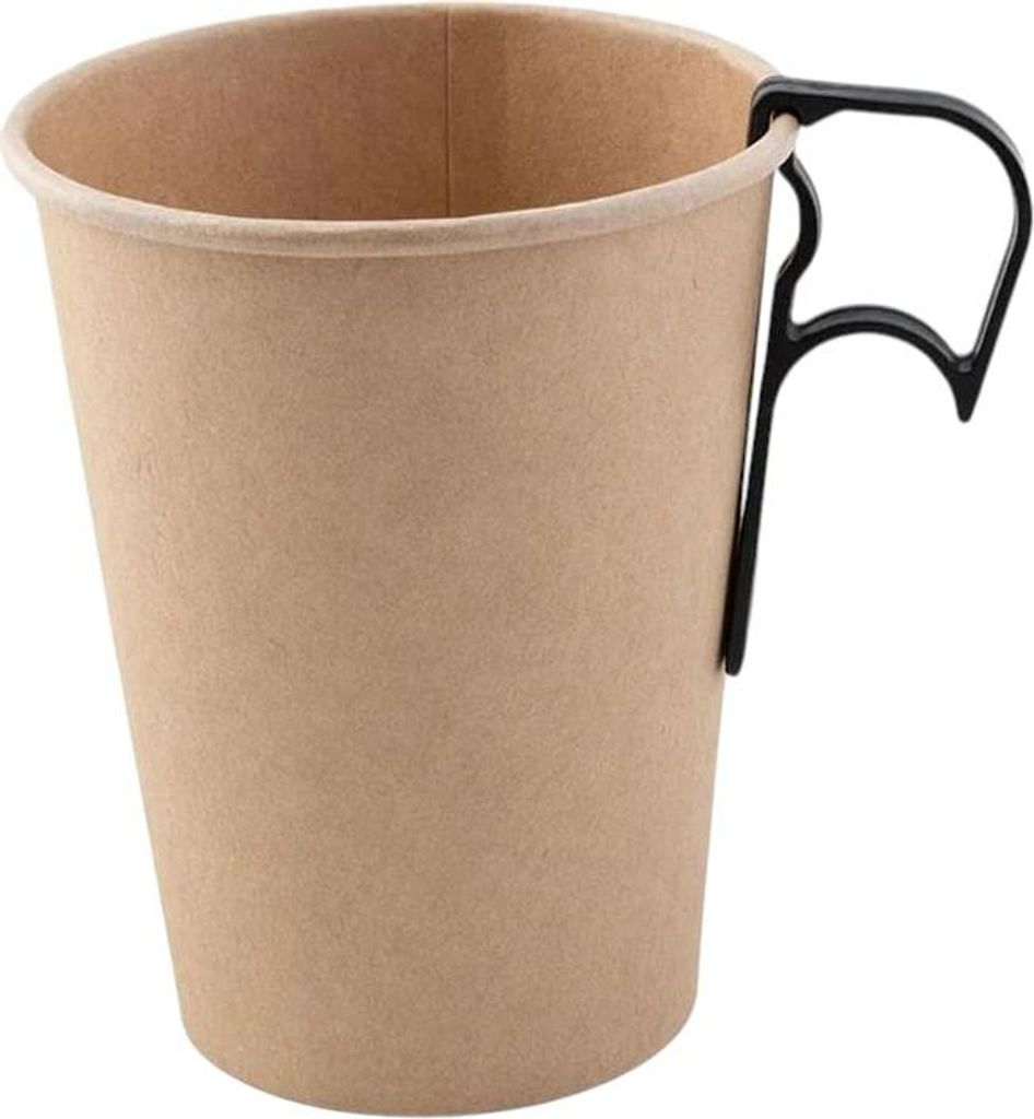 100 Cup Clips Getränkehalter Ø mind. 70 mm Schwarz Mehrweg