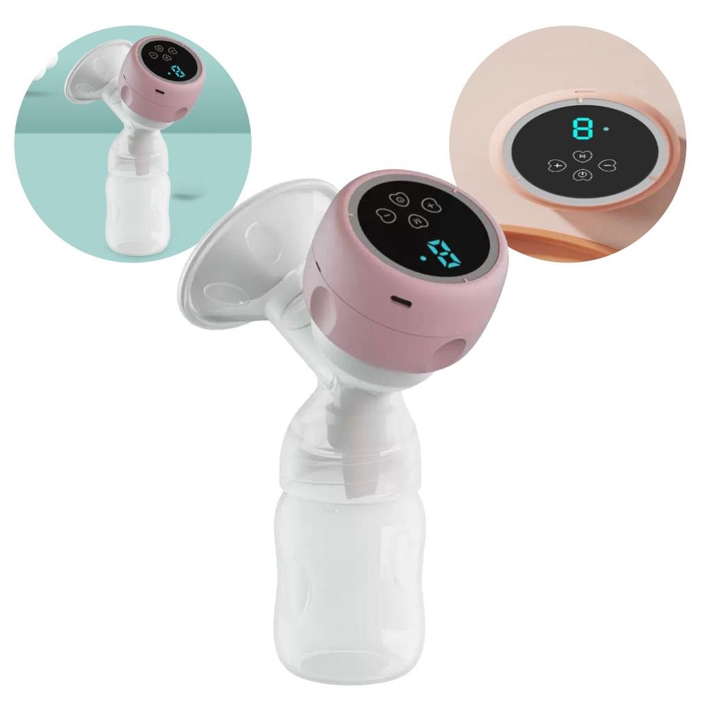 Milchpumpe elektrisch, 4 Modi, 9 Stufen, freihändig & auslaufsicher, tragbares 24 mm Handgerät – 1 Stück für einfache Anwendung