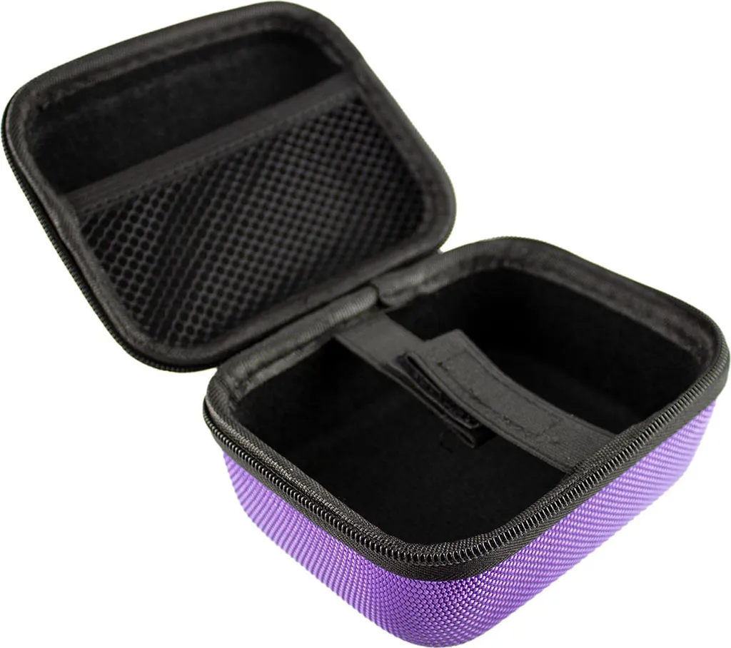 Caseroxx Custodia Protettiva Per Lettore MP3 Bambini - Lilla, In EVA, Con Tasche Per Cuffie, Per AGPTEK, MusicFun, Zacro