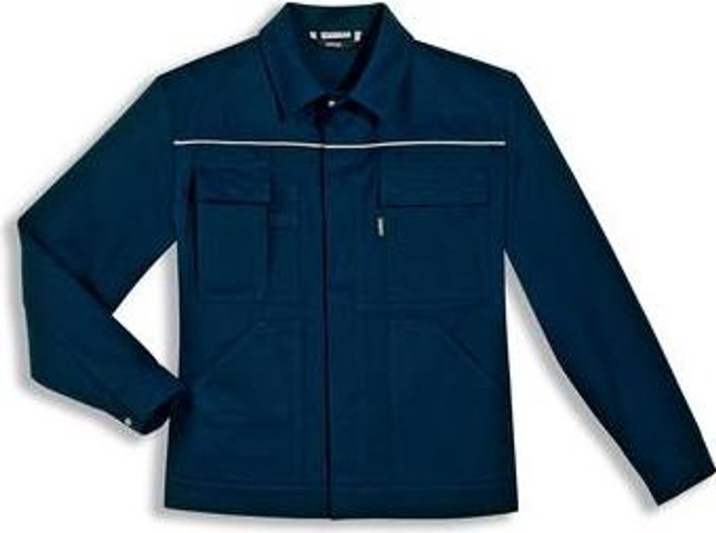 uvex Arbeitsjacke extra blau, navy Gr. 48, 50