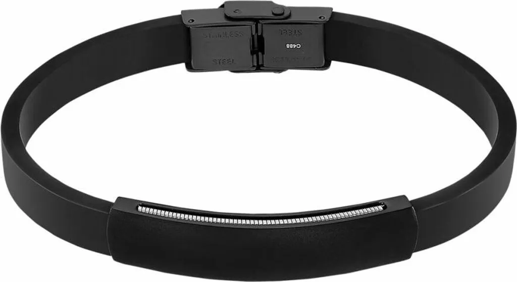 Lotus Style LS2402-2/1 Bracciale Acciaio Nero: Accessorio Men's Urban