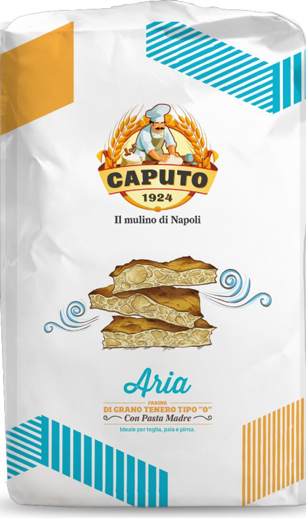 Farina 0 Aria 5kg Pizzamehl - Caputo