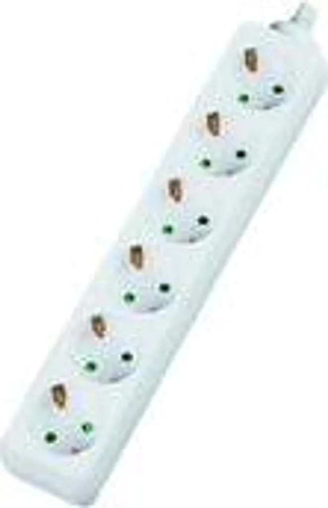 Multipresa 6 Posti Bianca Cavo 3m 994908 | Ciabatta Elettrica Professionale