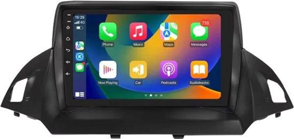 Autoradio mit Bluetooth und CarPlay für Ford Escape & Kuga 2 (2013–2017) – Kompatibel mit Apple und Android – Stereoanlage – Navigationssy...