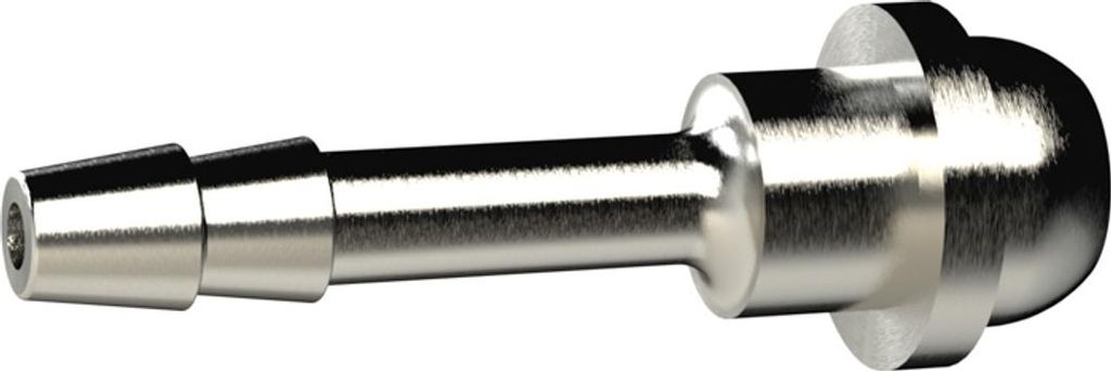 Riegler Schlauchtülle mit Kugelnippel, für Schlauch LW 25, Messing vern.