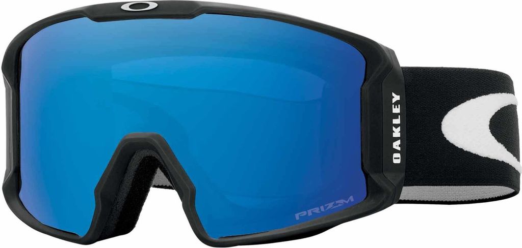 Oakley Line Miner L 707004 Matte Black/Prizm Sapphire Ski Brillen