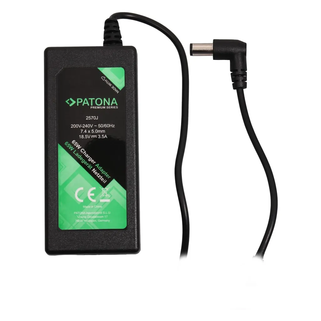 Chargeur PC portable HP 65W Premium Alimentation robuste 18.5V - 4