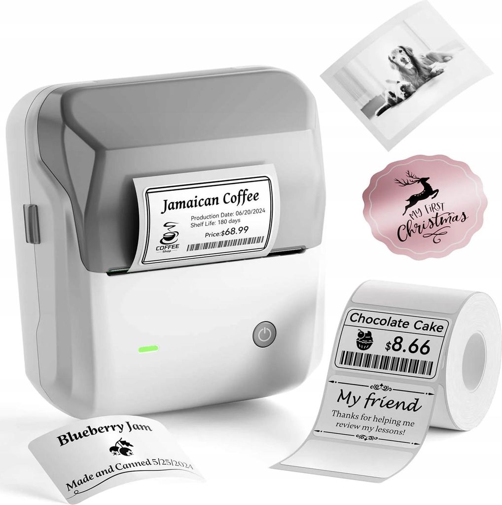 Thermodrucker für selbstklebende Etiketten Niimbot B31 Produktbild 