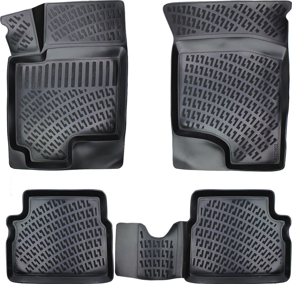 Rizline Kompatibel mit Hyundai Getz 2002–2009 Autofußmatten 3D Gummimatten