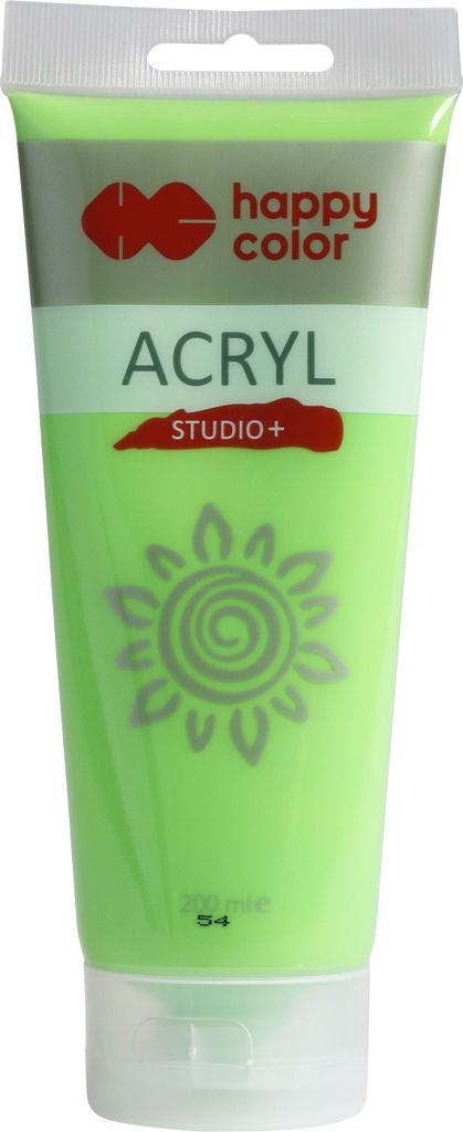 Acrylfarbe Studio Happy Color 200ml hellgrün