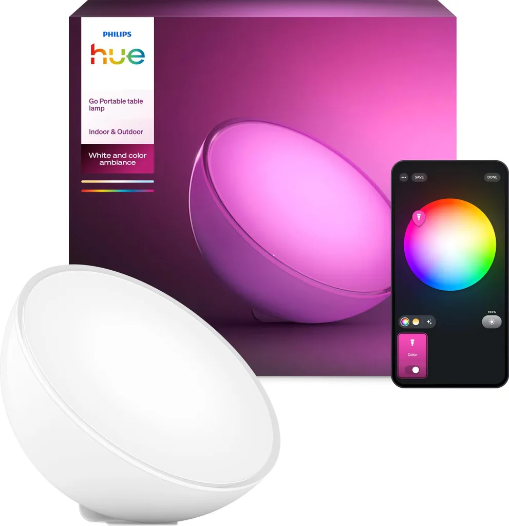 Philips Hue Go White Lampe Connectée Portable Bluetooth 6W Nomade - 35