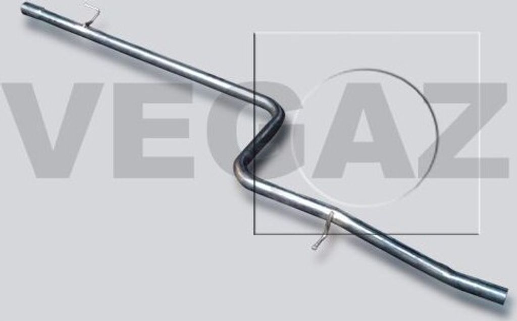VEGAZ Abgasrohr Auspuffrohr für FIAT Doblo Cargo (223) FTR-357