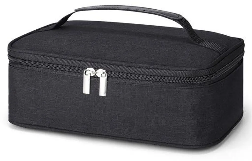 Petit Sac à Dos Isotherme 4L Noir - Sac-Repas Compact avec Rangements