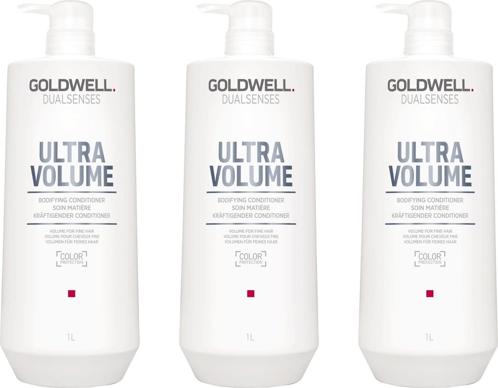 Dualsenses Ultra Volume Bodifying Conditioner 3x1000 ml Produktbild 