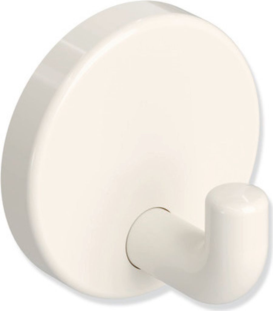 Hewi Wandhaken 801.90.010, 30mm Ausladung, weiß, Zdjęcie produktu 