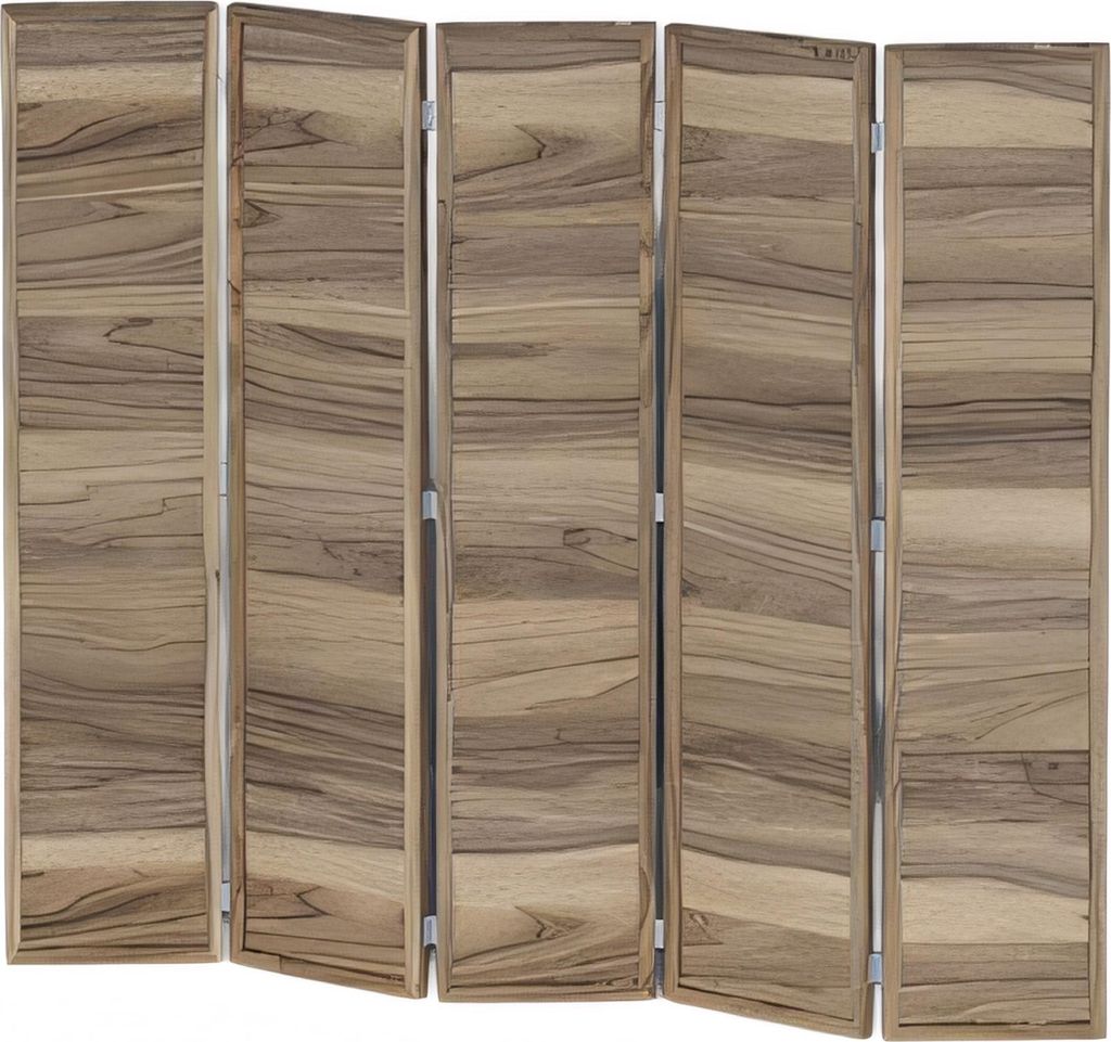 Brauner Raumteiler aus MDF modern und stilvoll