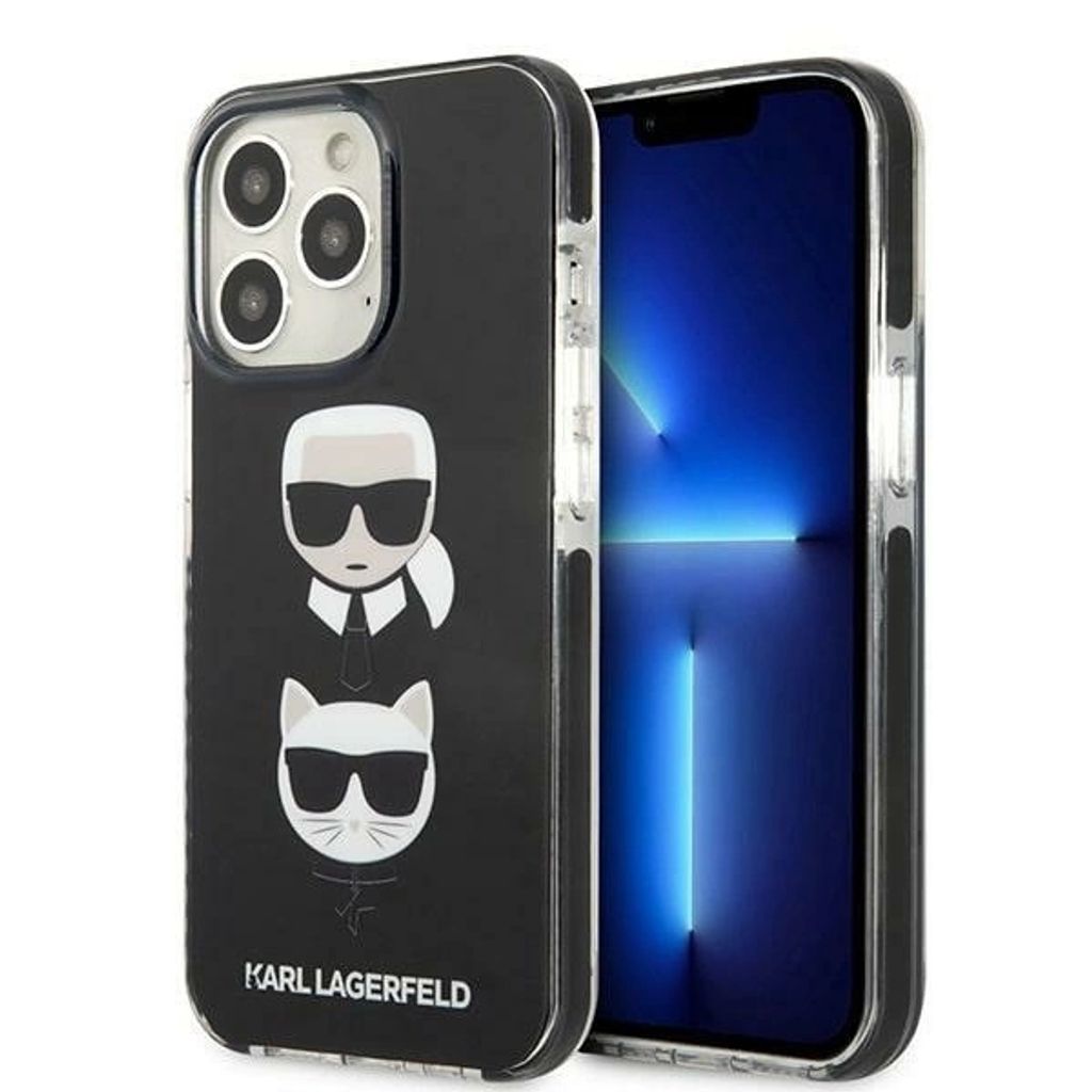 Fall Karl Lagerfeld Karl&Choupette Kopf Na Iphone 13 Pro Produktbild 