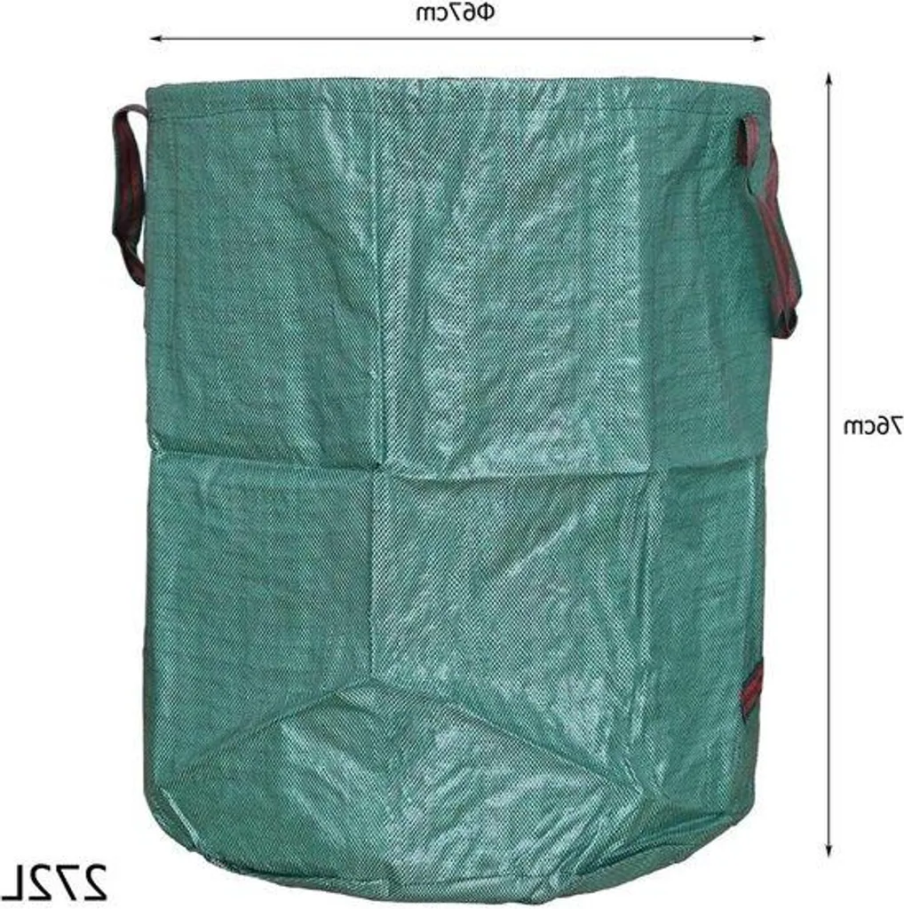 Sacs poubelle de jardin 272L pour ramassage feuilles et branches, x3