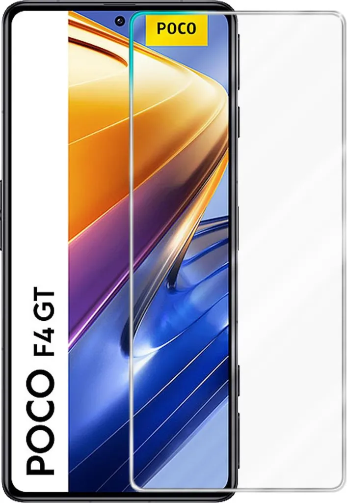 Cadorabo 3x Pellicola Xiaomi Poco F4 GT Vetro Temperato 9H Crystal Clear