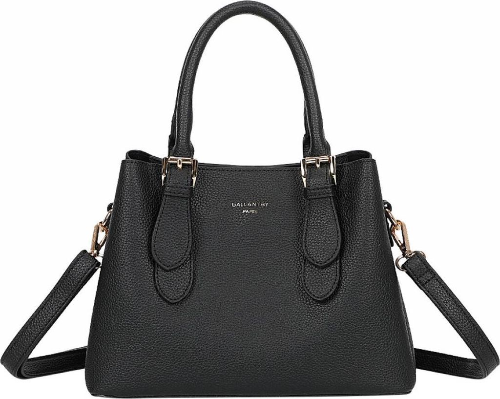 Gallantry, Handtasche für Damen Elegant, Schwarz