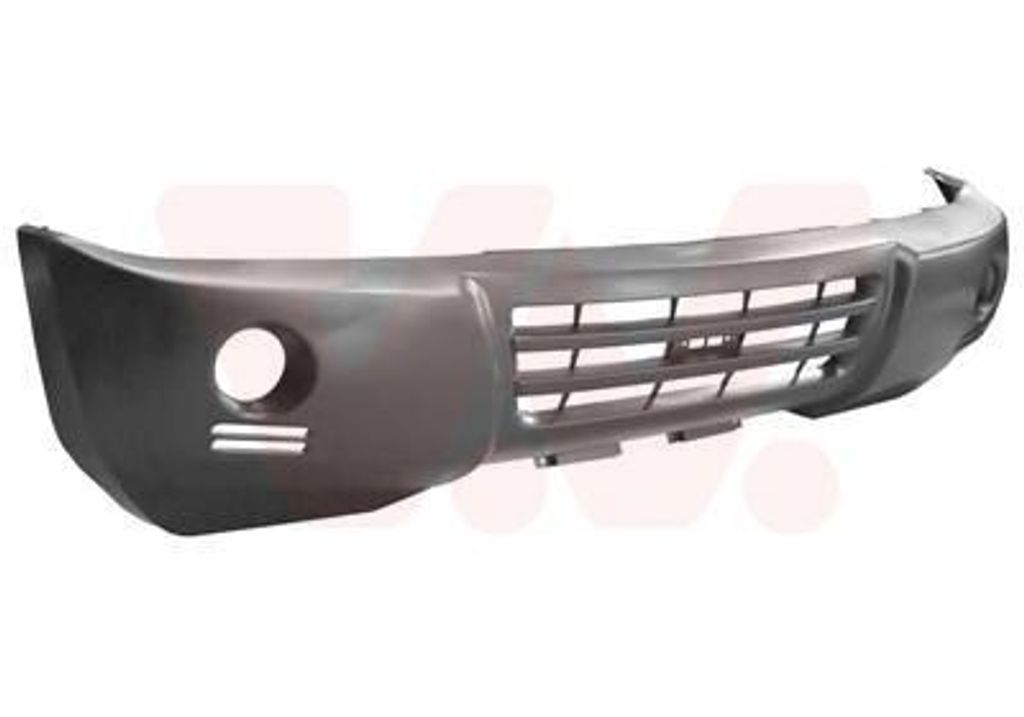 VAN WEZEL Stoßstange Stoßfänger für MITSUBISHI Pajero III SUV Cabrio (V6W, V7W) Schwarz 3245574