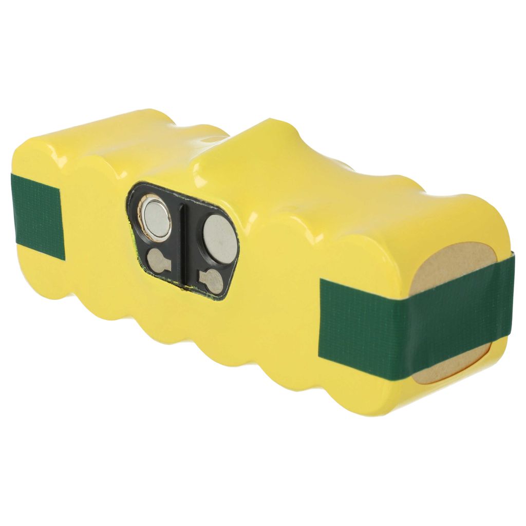vhbw Akku kompatibel mit iRobot Roomba 790, 800, 870, 880, 785, 872, 871, 882, 780, 782, 866, 876, 882E, 782E Saugroboter (2500 mAh, 14,4 V, NiMH)