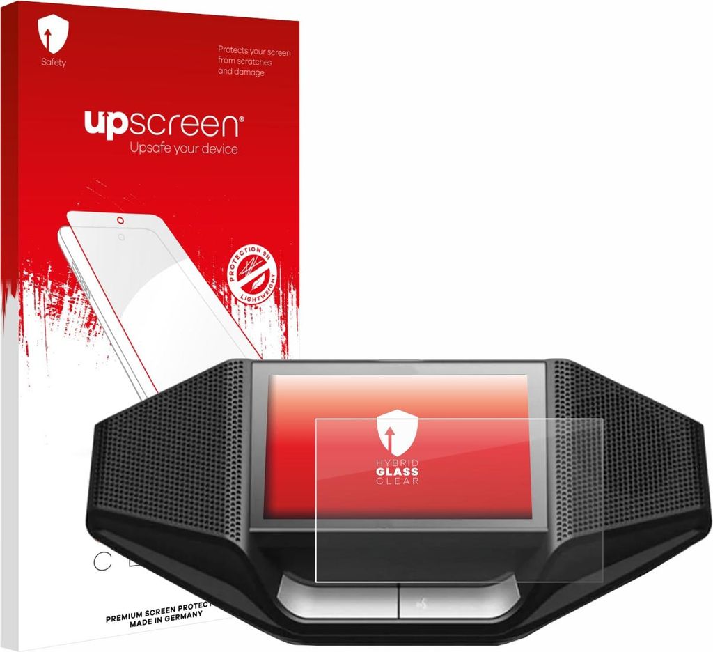 upscreen Schutzglas für Bosch Wireless discussion DCNM-WDE Schutzfolie Panzer Folie Glas Display Schutz klar