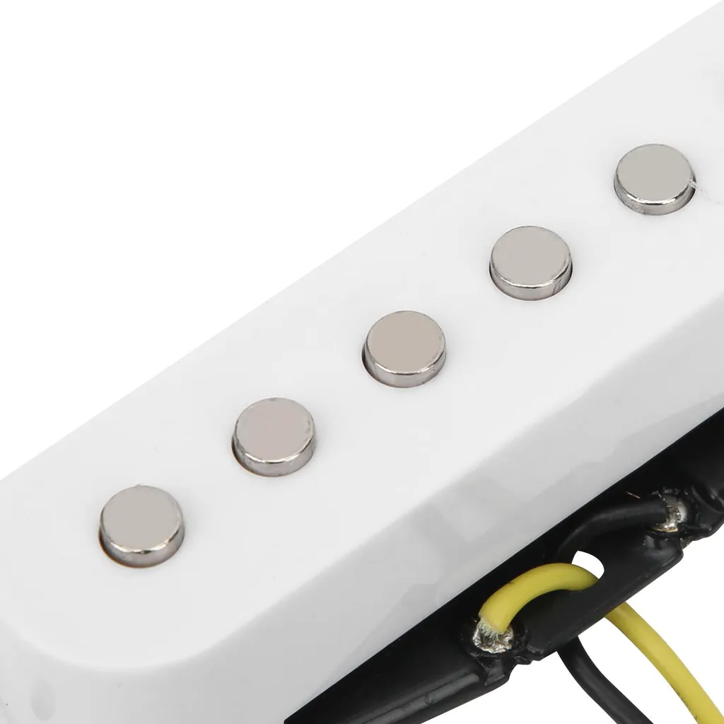Micros pour guitare électrique set complet simple bobinage 50 52 mm - 12