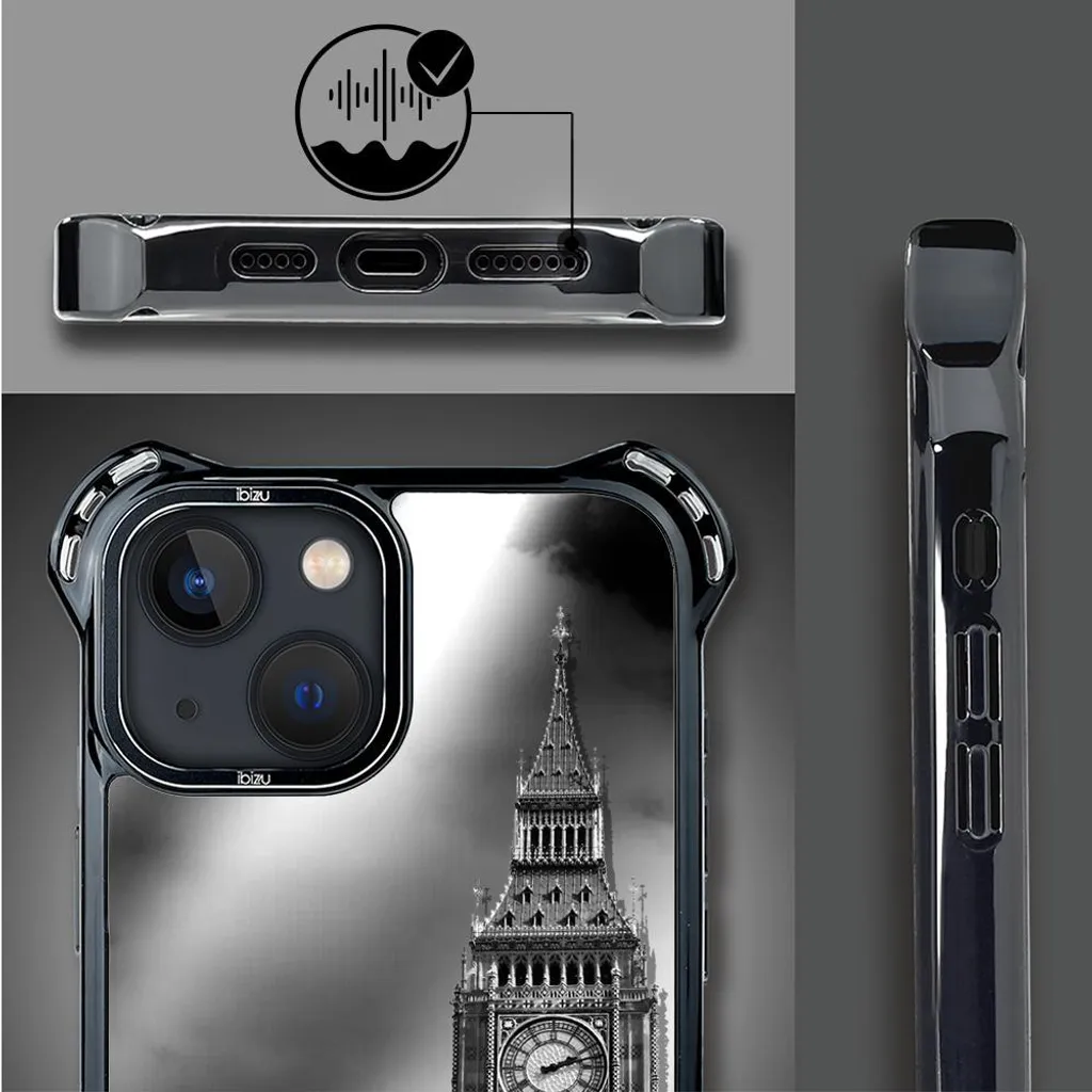 Protection iPhone 13 MagSafe Coque Renforcée IBIZU DropGuard Noire - 4
