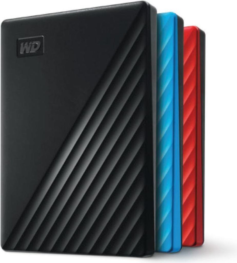 Western Digital My Passport, 2 TB, 2.5", 3.2 Gen 1 (3.1 Gen Produktbild 