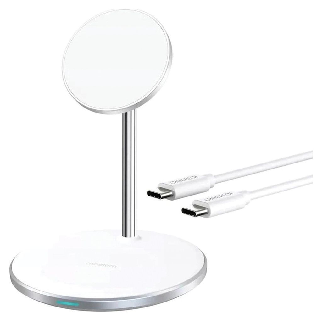 Choetech Bezdrátová indukční rychlonabíječka 2W1 + kabel Obrázek produktu 