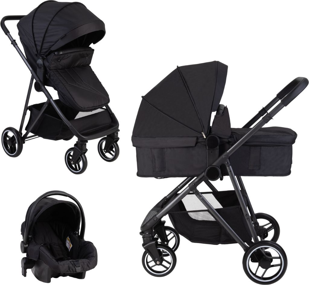 X Adventure Poussette 3 en 1 Rover Noir Image du produit 