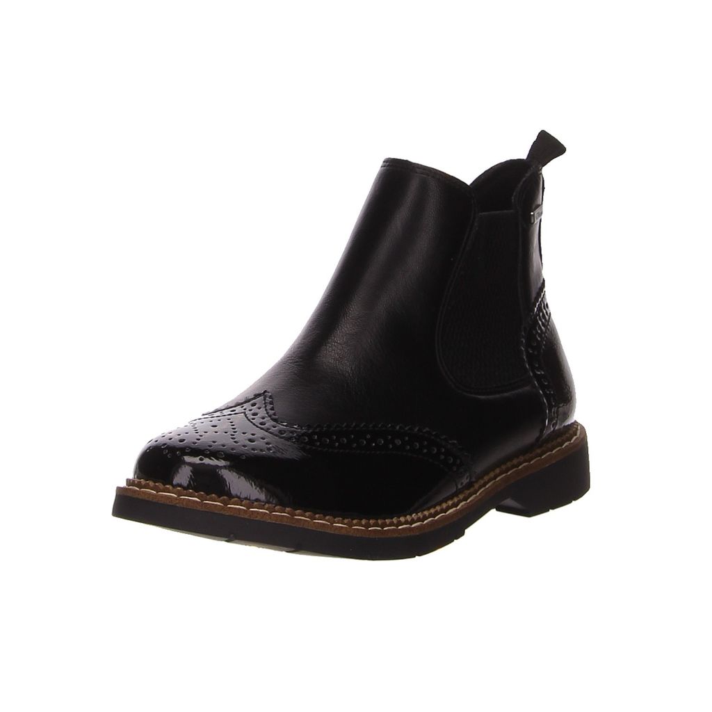 s.Oliver Damen Stiefelette Brogue Chelsea Boot Lack Produktbild 7