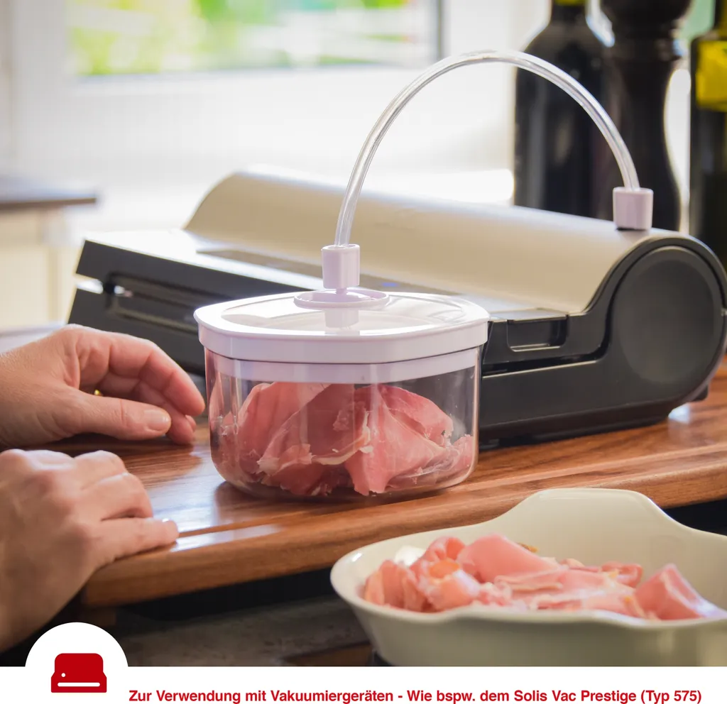 Solis Set Contenitori Sottovuoto - Salva Freschezza per Tutta la Famiglia - 9