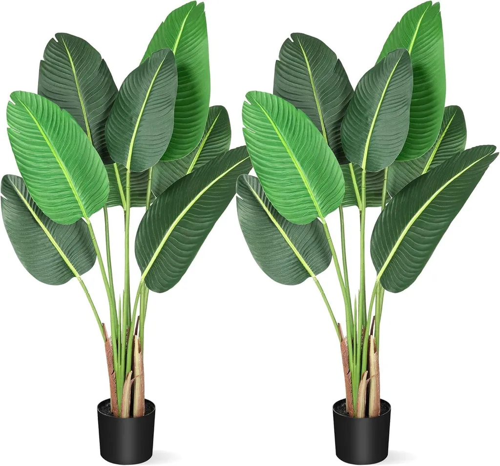 Arbre Artificiel Oiseau de Paradis 122 cm : Fini l'Arrosage et l'Entretien