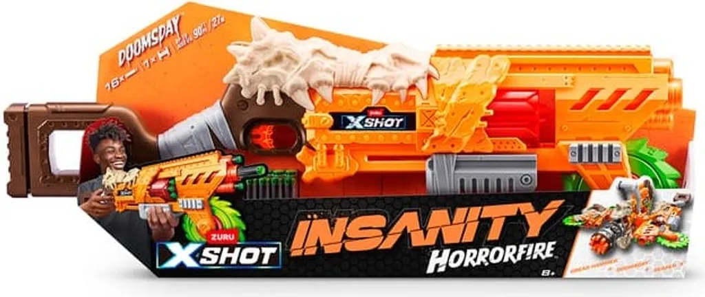 Pistolet à fléchettes XShot Doomsday anti-blocage - 4