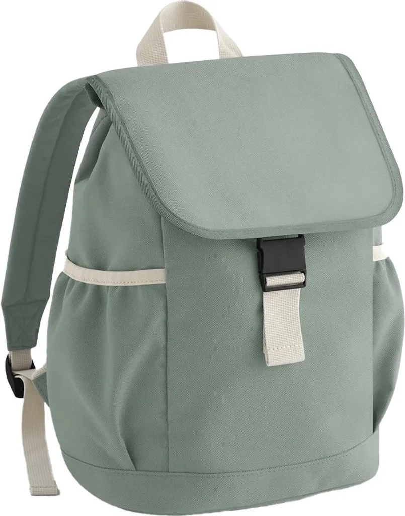 Bagbase Zaino Adventure Bambini Verde Polveroso PC8047 | Scuola e Outdoor