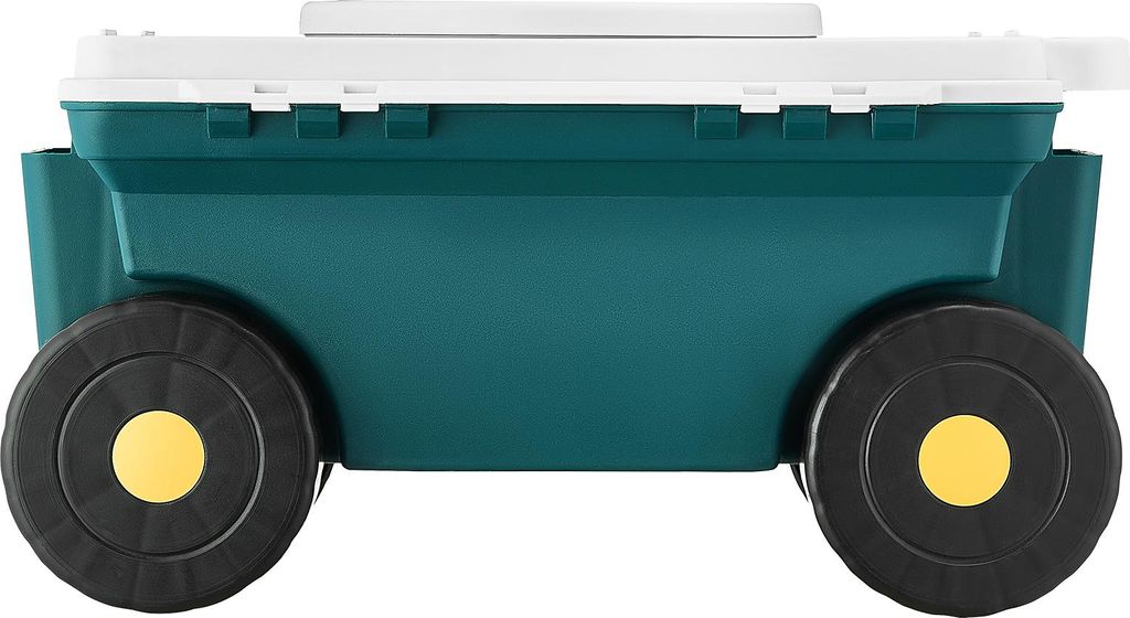 SucceBuy Fahrbarer Gartensitz mit Stauraum und Rollen – Produktbild 