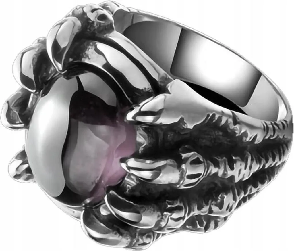 Anello di Sigillatura Gotica con Pietra Scura 395 - Gioielleria Vintage